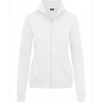 Dámská mikina Dámská mikina se zipem a stojáčkem Promodoro Barva: Bílá, Velikost: XXL E5295