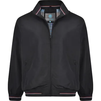 Pánská casual bunda KAM bunda pánská KBS 440 nadměrná velikost 5XL černá