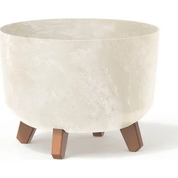 Květináč Prosperplast Květináč GRACIA BETON EFFECT 29 cm - barva: písková