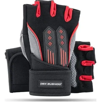 Fitness rukavice Protiskluzové fitness rukavice DBX BUSHIDO DBX-115 L