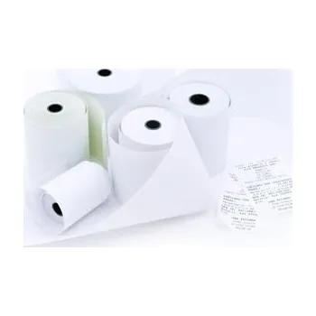 Kotouček do pokladny a tiskárny štítků Papírové kotoučky - 76 x 60 x 12 mm, 1+1, 10 ks