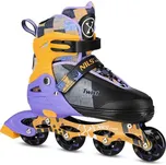 Kolečkové brusle NILS Extreme NA13810 žluté S(31-34)