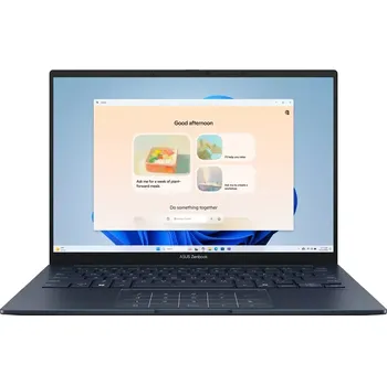 Notebook ASUS Zenbook 14 OLED/UX3405CA-OLED238W/U7-255H/14"/WUXGA/T/16GB/1TB/Arc 140T/W11H/Blue/2R