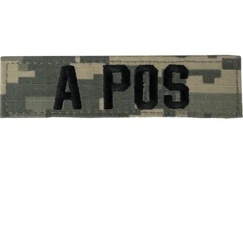 Nášivka Nášivka krevní skupina A POS VELCRO ACU DIGITAL (Nášivka krevní skupina A POS VELCRO ACU DIGITAL)