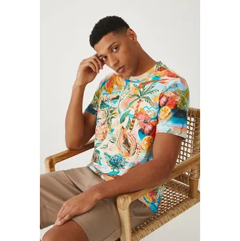 Pánská móda Tričko Medicine RS25.TSMB10 vícebarevná MLA, vel. M