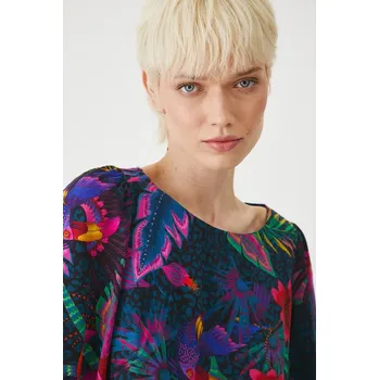 Dámská halenka Halenka Medicine dámská, více barev, vzorovaná RS25.BKDA01 vícebarevná MLG, vel. M