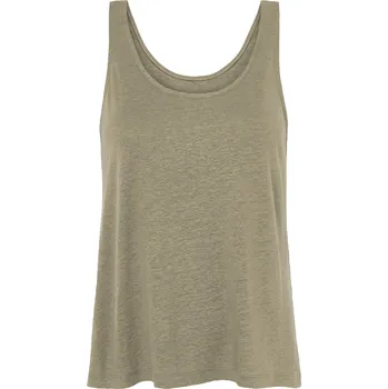 esmara® Dámský lněný top (olivová, S (36/38))