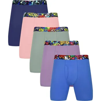 Pánské spodní prádlo Boxerky 5 ks AXD Bamboo Velikost: M