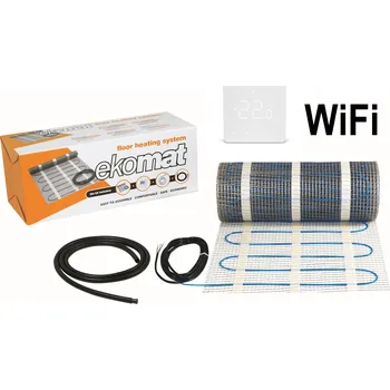 Topná rohož KIT ecoMAT 100/2 WIFI (sada topné rohože a termostatu 200W; 0,5x4m)