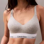 Calvin Klein - Modern Cotton podprsenka triangle bez kostic vyztužená grey heather M QF7900E