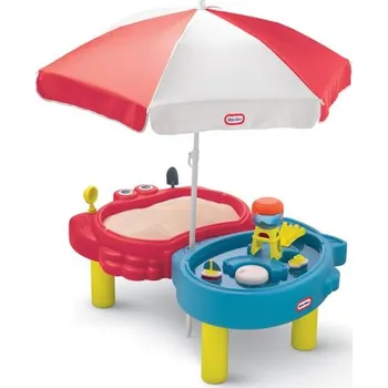 Pískoviště Little Tikes Dětské pískoviště Stolní se slunečníkem