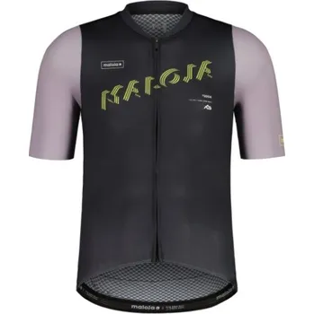 cyklistický dres Dres MALOJA PlassaM. 1/2 39266-1 - více barev, pánský Velikost: XL, Varianta: deep black multi
