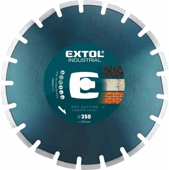 Řezný kotouč Extol Industrial rezný kotúč na asfalt a čerstvý betón 350x25,4x2,2mm 8703092