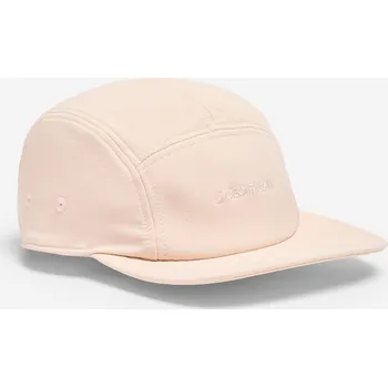 Kšiltovka DECATHLON Kšiltovka pětidílná s rovným kšiltem RŮŽOVÁ