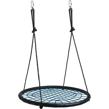 Dětská houpačka MASTER Houpací kruh 100 cm černý/modrý