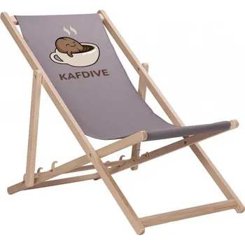 Zahradní lehátko ATMOWOOD lehátko šedé