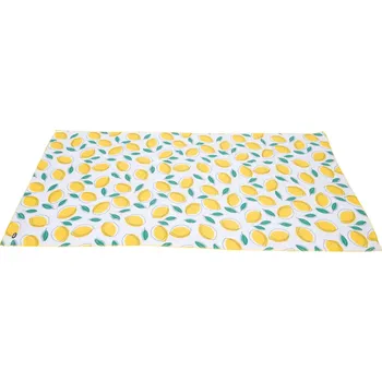 TIAKI Pet & Rodičovská plážová osuška lemon dog