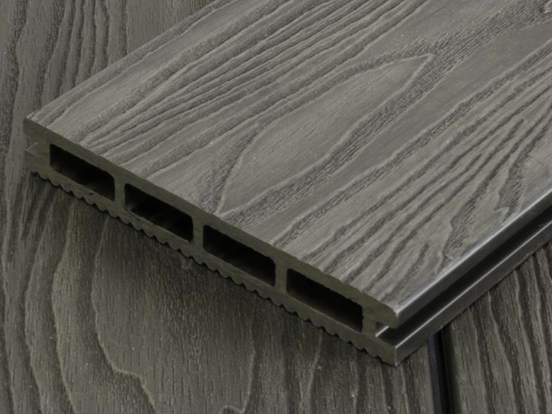 DAKOTA Living WPC terasové prkno LIGHT EVO Titanium 21 x 146 x 2000 mm