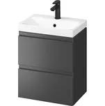 CERSANIT - SET B815 MODUO SLIM 50 ANTRACIT DSM (skříňka+umyvadlo) S801-470-DSM