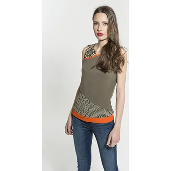 Smash MERTI Dámský top tmavě zelený