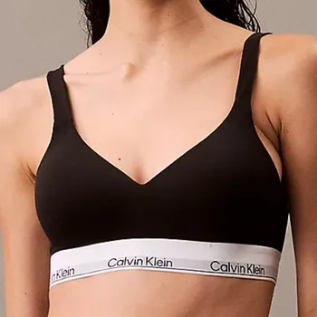 Podprsenka Calvin Klein - Modern Cotton podprsenka triangle bez kostic vyztužená black L QF7900E