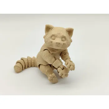 omalovánky D-decor Pohyblivé 3D omalovánky Panda červená