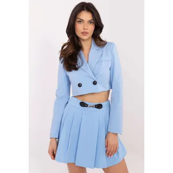 Dámské kraťasy ItModa Šortky Flare světle modré Velikost: UNI