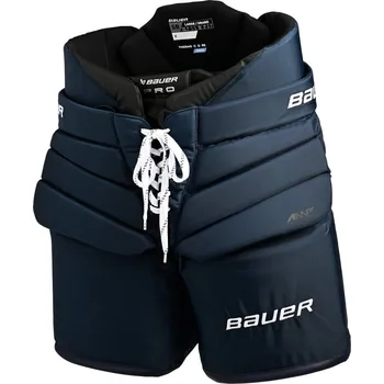 Hokejové kalhoty Brankářské hokejové kalhoty Bauer Pro Navy Senior L