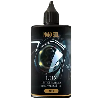NANOSOL - Lešticí pasta na světla LUX - Lešticí pasta na světla LUX - Lešticí pasta - Lešticí pasta na světla LUX