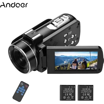 Digitální kamera DV profesionální digitální videokamera (Andoer 4K Ultra HD Kamera)