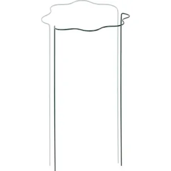 Opora na rostlinu Kruhová podpěra pro rostliny, 1/2 kruhu, průměr 30 cm / výška 100 cm