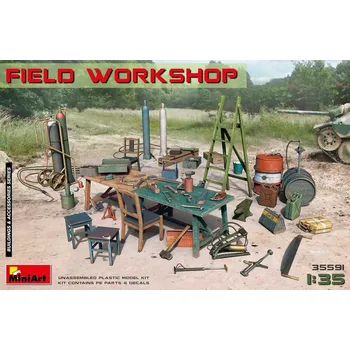 Plastikový model Field Workshop (incl. PE & decals) - MiniArt 35591