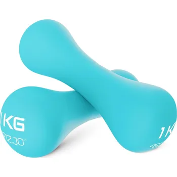 4FIZJO Jednoruční činky 4FIZJO 2*1kg MODRÁ