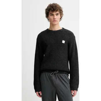 Pánský svetr Svetr z vlněné směsi American Vintage MCRA18AE25 šedá 90X, vel. M/L