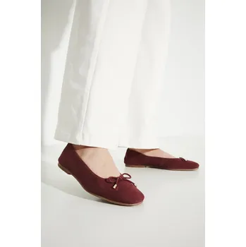 Dámské baleríny Semišové baleríny Medicine vínová barva RS25.OBD310 93X, EUR 36
