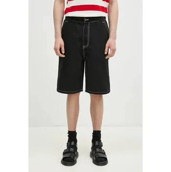 Dámské kraťasy Džínové šortky ICECREAM Canvas Carpenter Shorts ICW002 černá 99X, vel. 34