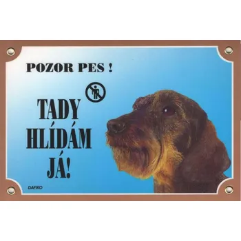 Auto-moto Cedulka Dafiko JEZEVČÍK hrubosrstý