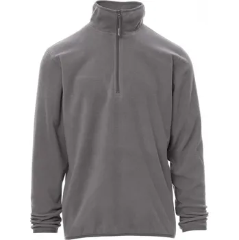 Pánská mikina Payperwear Unisex fleecová mikina Soft+ s gumou na rukávech Barva: šedá kovová, Velikost: M