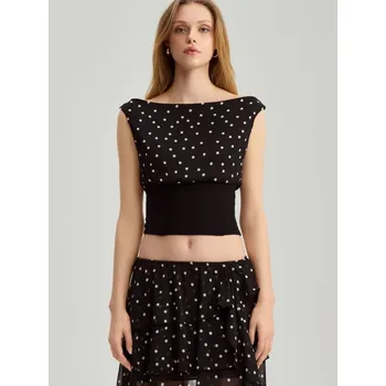 Dámské tričko Halenka s potiskem - XL - House - vícebarevná - 276DT-MC1