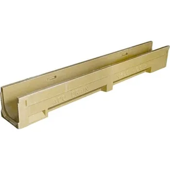 Odvodňovací žlab ACO N100-1 405101 130 x 130/135 x 1000 mm