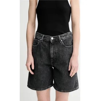 Džínové šortky Samsoe Samsoe SASHELLY F25100167 šedá 90Y, vel. 25