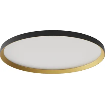 Redo 01-3751-DALI Dama, černo-zlaté stropní/závěsné svítidlo, LED 50W, 3000/4000/5000K, průměr 60cm, DALI