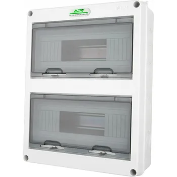 Rozvaděč Elektroinstalační rozvaděč Adelid APV-RH-24, 2x12M IP65, IK08 APV-RH-24