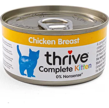 Krmivo pro kočku 12x75g Thrive Complete Kitten - kuřecí