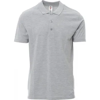 Payperwear Polokošile Rome v melírové variantě Barva: šedá melange, Velikost: 4XL