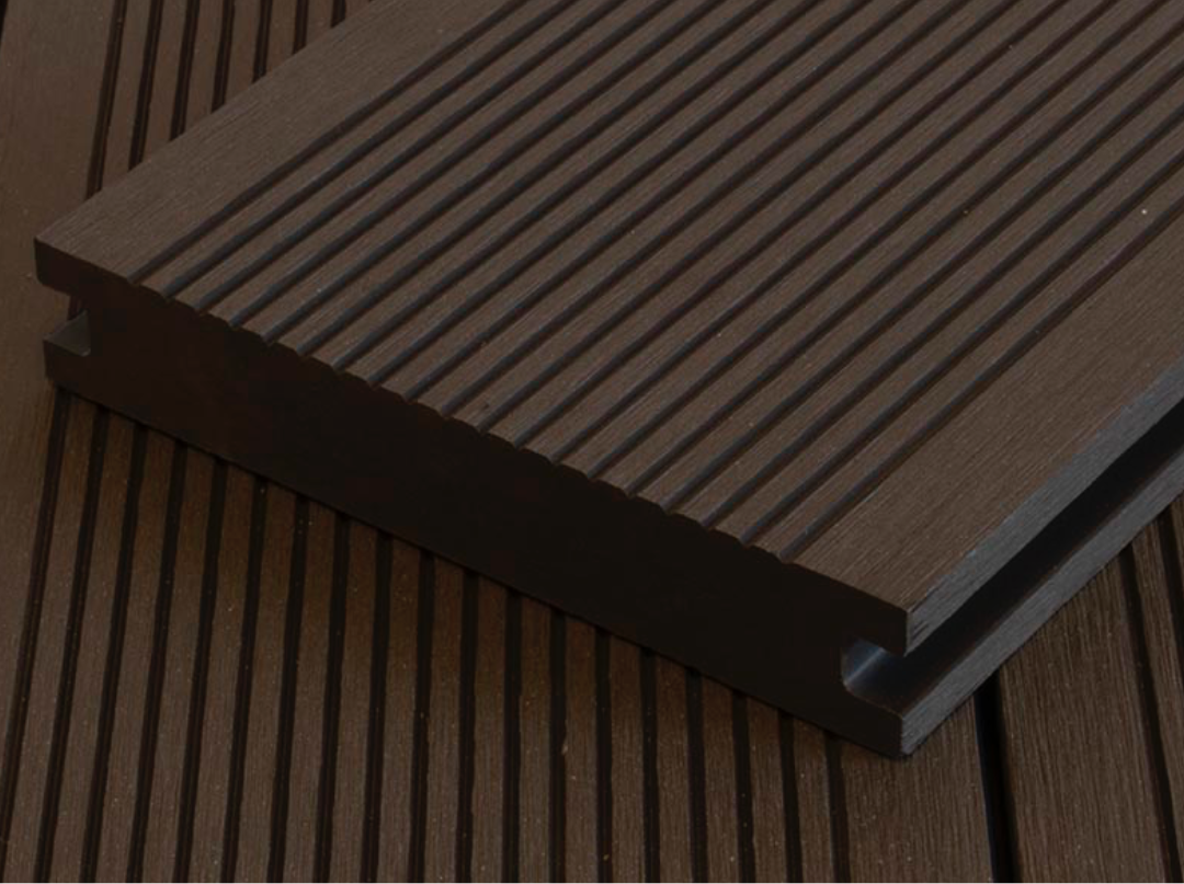 DAKOTA Living WPC terasové prkno SOLID Cacao WPC SOLID: 25x145x2000 / Rovná