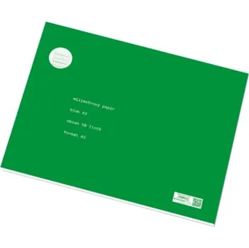 Milimetrový papír A3, blok - 50 listů