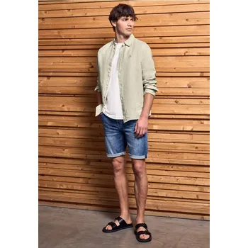 Dámská halenka Lněná košile Street One Men 330164 béžová Velikost: XL