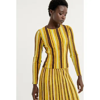 Dámská halenka Surkana 553SARA236 Dámská halenka 10 žlutá