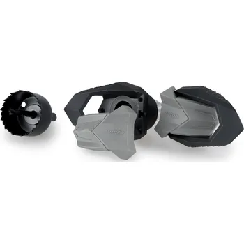 Pádové protektory rámu PUIG R19 22194N černý s šedou gumou